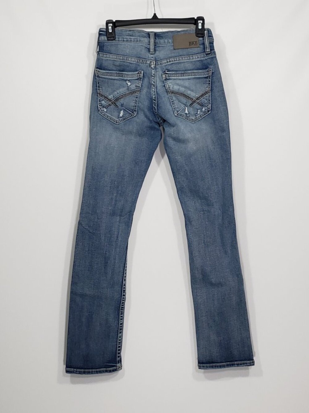 BUCKLE BKE Jake Straight . Distressed Men's Jeans 28 X 32 - Picture 4 of 6